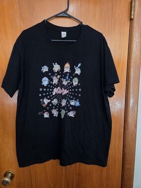 Source Unknown Black Kirby Character Graphic Tee